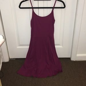 Maroon dress, Garage, size XS